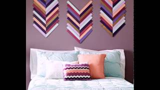 DIY Chevron Wall Art