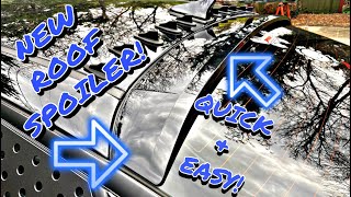 Installing A Rear Window Visor/Roof Spoiler (K5 Optima Store)