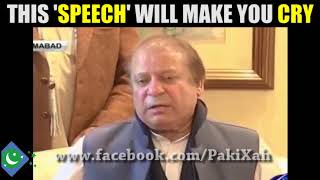 This SPEECH of Nawaz Sharif will make you CRY 😭😭😭 | PakiXah