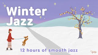 메리크리스마스 겨울 재즈☃️차분하고 포근한 재즈음악🎄Winter Jazz Music Stress relief Relaxing for dogs