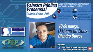 Palestra Pública Presencial - Quinta-feira 20h