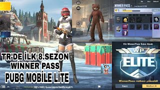 TR'DE İLK 8.SEZON WİNNER PASS ALIYORUM PUBG MOBİLE LİTE