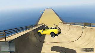 999.555% IMPOSSIBLE Hard Skate BoardMega Ramp Challenge in GTA 5