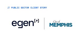 Egen CityVision is transforming infrastructure management in the City of Memphis with data + AI