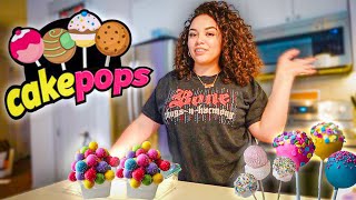 Making CakePops For The First Time *Never again*