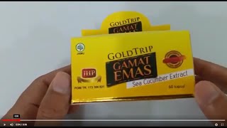 Gold Trip Gamat Emas Kapsul #gamat #gamatkapsul #gamatasli #gamatemas