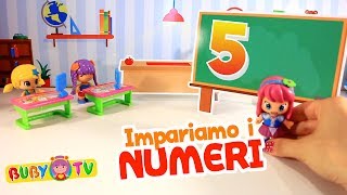 Impara i numeri in italiano, Impara a contare prime parole per bambini