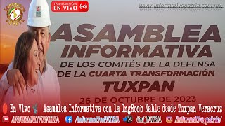 🔴 En Vivo 📽️ Asamblea Informativa con la Ing Rocío Nahle desde Tuxpan Veracruz