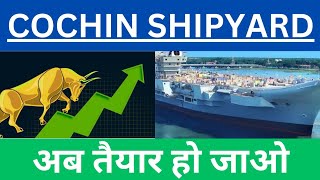 cochin shipyard share latest news• cochin shipyard latest news today • cochin shipyard share news