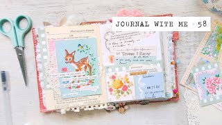 journal with me ☆ 58 | pocket full of wisdom | keepsake journal