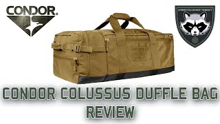 CONDOR COLUSSUS DUFFLE BAG REVIEW