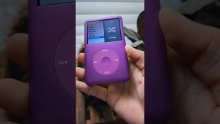 ipod classic mod purple 😈 #apple