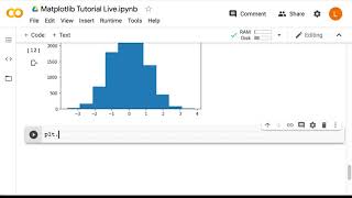 Histogram (Deep Learning Prerequisites: The Numpy Stack in Python V2)