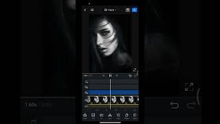 Black line effect  photo editing editing in VN Editor #shorts