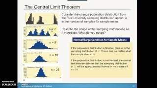 6.3 Sample Means Part 2