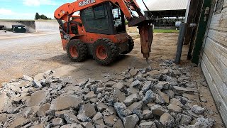 Tearing Up Concrete