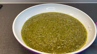 HOW TO MAKE GREEN PEPPER SAUCE|| MOST SERVED AND REQUESTED STEW RIGHT NOW || GREEN CHILLI SAUCE#gh