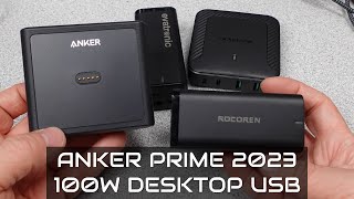 Anker Prime 100W A1902 versus Rocoren and others USB Showdown