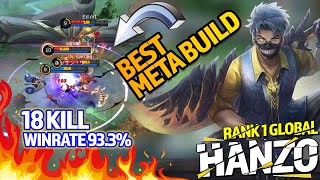 The KING Of The World Hanzo! Totally Broken! | Top 1 Global Hanzo Gameplay By ῆῆჯჯ ~ MLBB