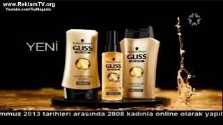 Schwarzkopf gliss sac bakımı yağ sizin için reklamı