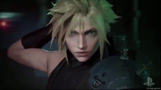 Final Fantasy 7 Remake in HD - Gameplay Trailer - PS4 - PS Experience 2015