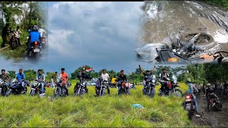 The viral place grassland is challenging, crashed my Himalayan || Bogamati