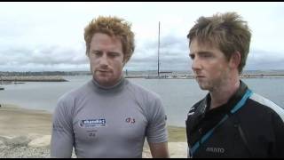 Stevie Morrison & Ben Rhodes eye improvements on Weymouth waters before London 2012