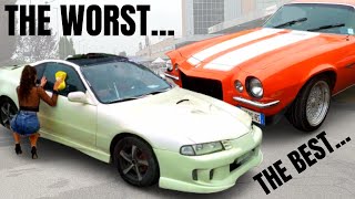 TUNING EVENT the WORST and BEST cars. Revving BATTLE /// BMW Audi Lamborghini