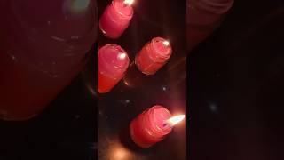 Candle Making at Home #shorts #diy #candle #aesthetic  #diwalidecoration #bestoutofwaste