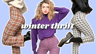 WINTER TRENDS THRIFT HAUL AND HOLIDAY LOOKBOOK