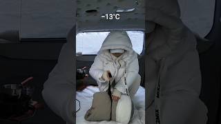 -13ºC🔥Сон в машине