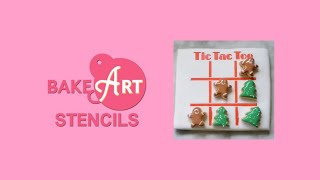 Christmas Tic Tac Toe Cookies : How to Decorate