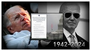 LA EXTRAÑA NOTICIA SOBRE EL FALLECIMIENTO DEL PRESIDENTE DE EE. UU. JOE BIDEN ∴GADU∴