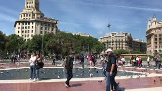 Barcelona  Plaça de Catalunya