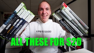 Buying 12 Xbox 360 Games for $20