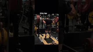 Just a little 335lbs triple a trying to get back up there #gym #gymmotivation #gymreapers