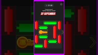 27 September how to solvemini game PUZZLE in hamster Kombat 27September mini game #hamstercombat