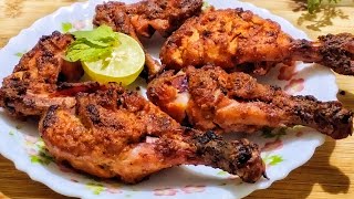 Tandoori Chicken / Restaurant Style Tandoori Chicken / How to Make Tandoori Chicken Legs and Wings