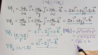 angle between two surfaces|| vector differentiation|| lecture 9