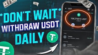 New Usdt Earning Site 2024 | Earn Free Usdt | Best Usdt Investment site | New Trx Earning Site 2024