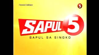 TV5: Sapul sa Singko "And Now Back" Bumper + Continuity Bumper [01-FEB-2011]