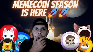 MEMECOIN SEASON HAS STARTED 🤑🤑