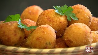 BOLINHO DE BATATA CROCANTE | RECHEADO COM QUEIJO | VAI AGRADAR TODO MUNDO