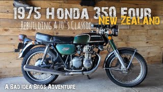 Honda 350 Four Rebuild | Wrenching Amateurs | Part 01 | New Zealand