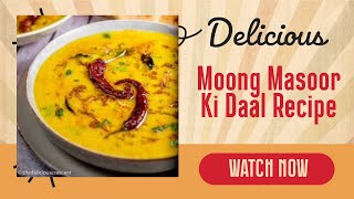 Masoor ki Daal Chawal