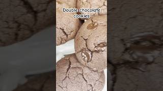 Double chocolate cookies #recipe #dessertrecipe #fypyoutube #chocolate #cookiesrecipe