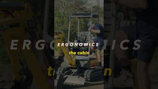 Learn your mini excavator’s ERGONOMICS (WN EZ17) #shorts