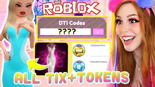 HOW TO UNLOCK: NEW SECRET DRESS CODE! All TIX and TOKEN LOCATIONS for Roblox Classic Event!