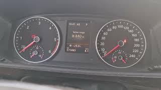 Cold Start VW Multivan T6 Diesel Biturbo -25C