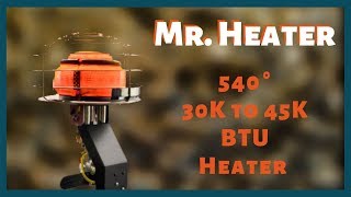 Mr Heater 45000 BTU Outdoor Heater - Unboxing and Review